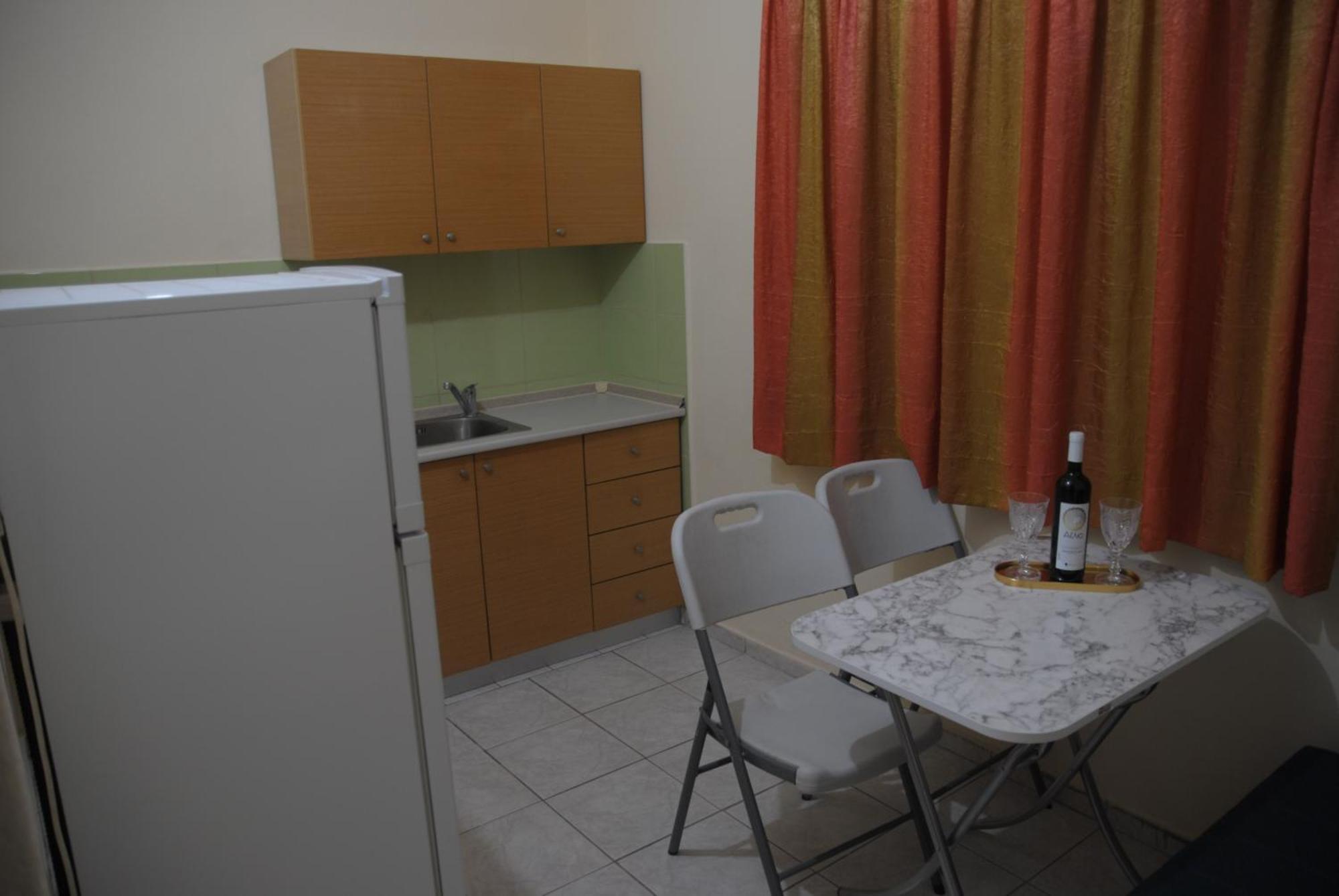 Light Blue Paralia Apartments Exterior foto