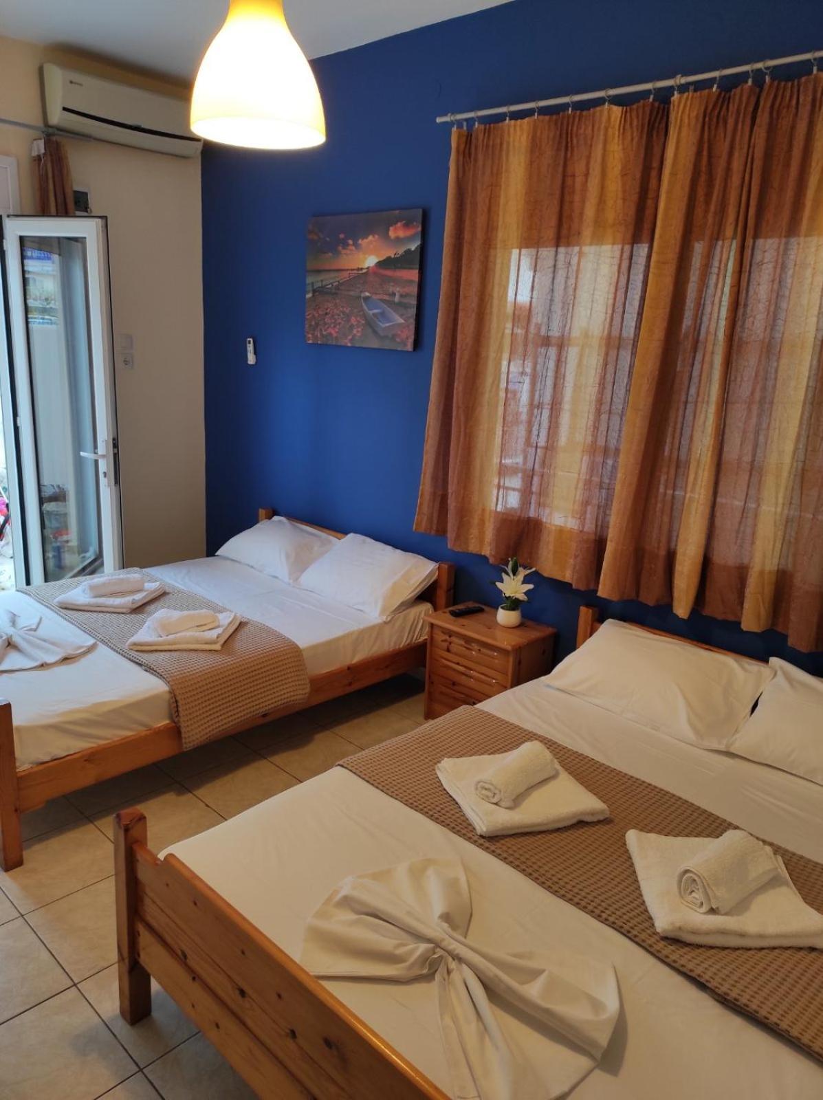 Light Blue Paralia Apartments Exterior foto