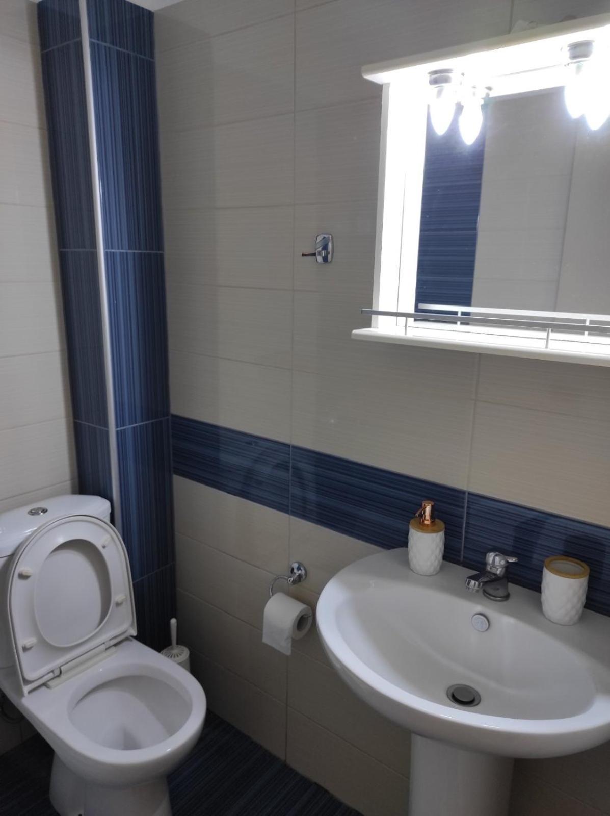 Light Blue Paralia Apartments Exterior foto